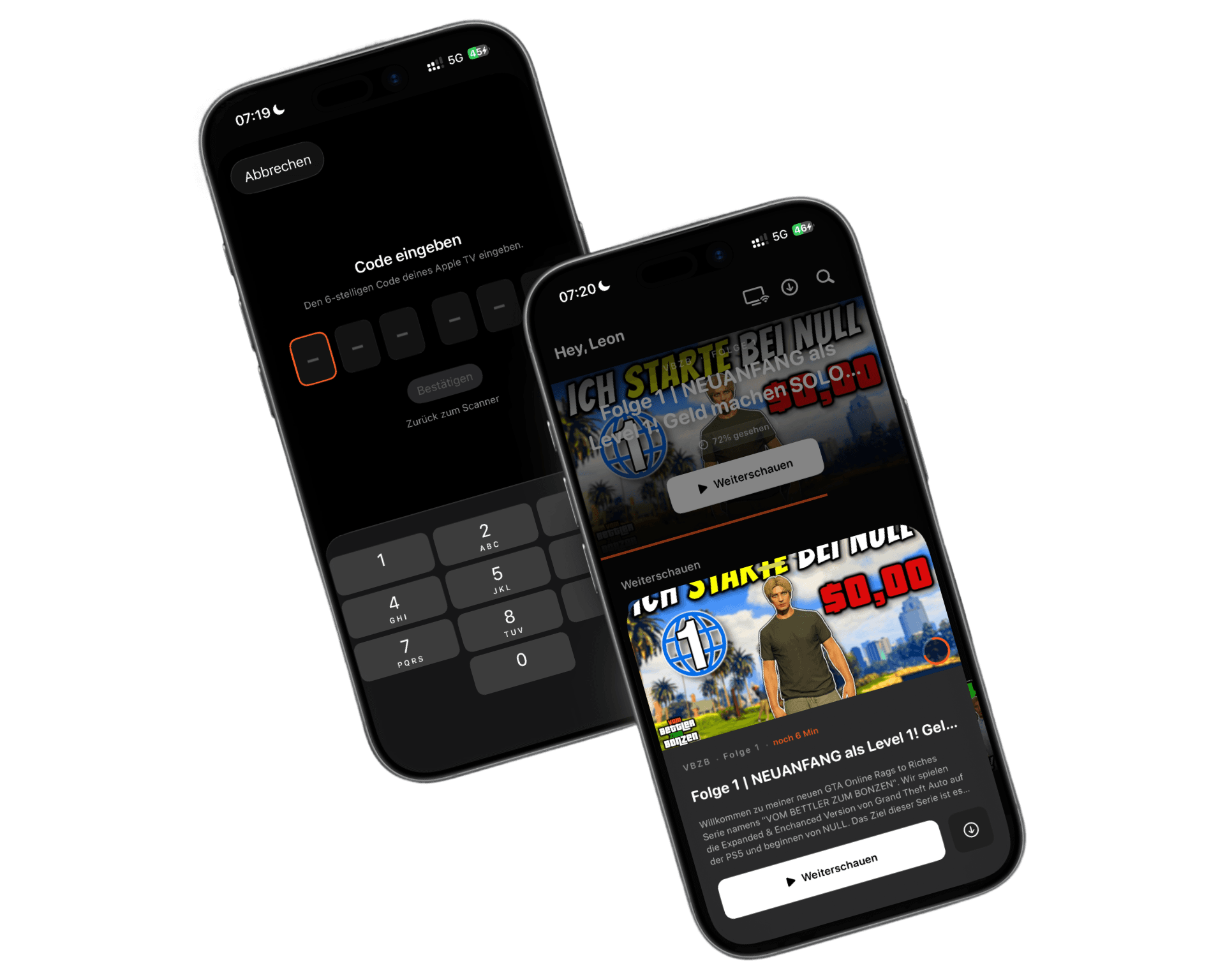 EasyStretcher App Vorschau